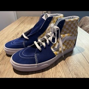NWOT Vans Sk8-Hi BMX Checkerboard Sneakers